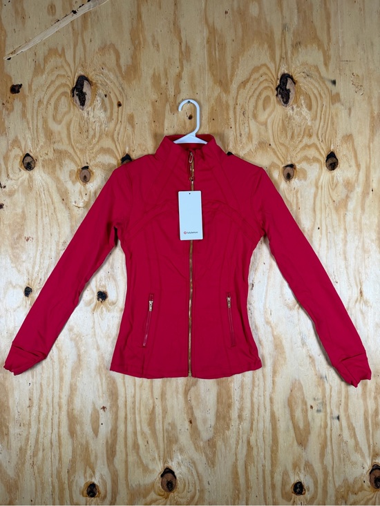 Lululemon Jackets & Blazers - Lululemon Define Cropped Jacket Nulu NWT Dark Red Size 8